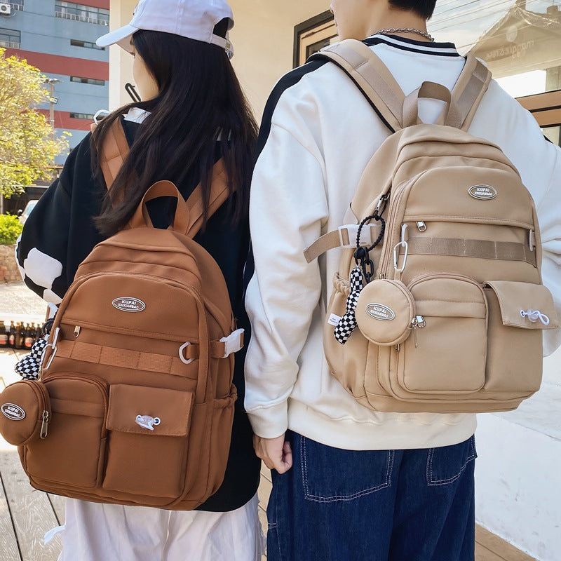 High School And College Student College Style Computer Bag Couple Backpack - Baby Bag - Baby's World