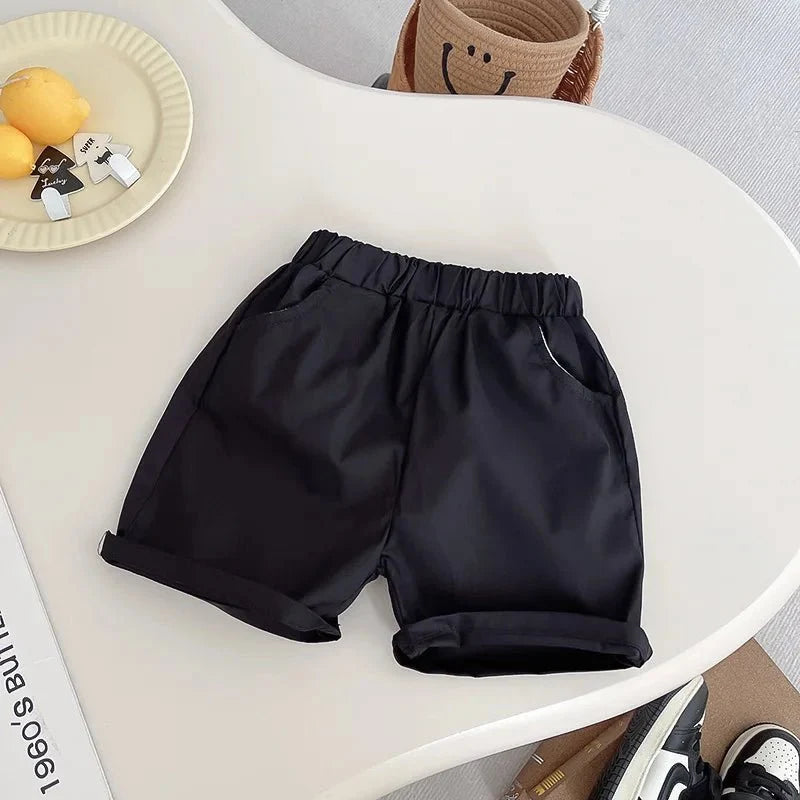 DIIMUU Baby Boys Clothing Sets T-shirt + Shorts Kids Girl Outfits Suits Children Summer Wear Infant Toddler Tee Shirts + Pants - Mom & Kids