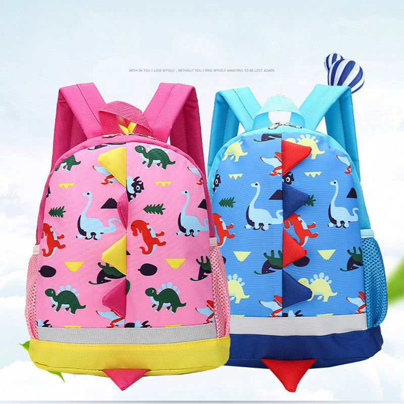 Cartoon Dinosaur Children Bag Kindergarten Children School Bag - Baby Bag - Baby's World