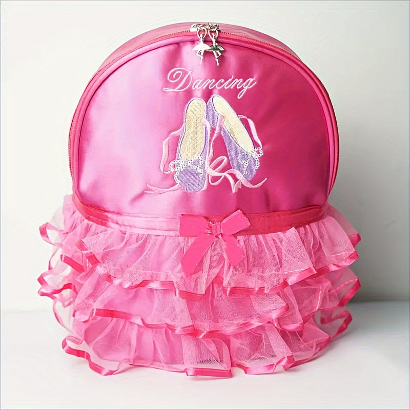 Chic Magenta Ballet Dance Backpack with | Baby's World Bangladesh
