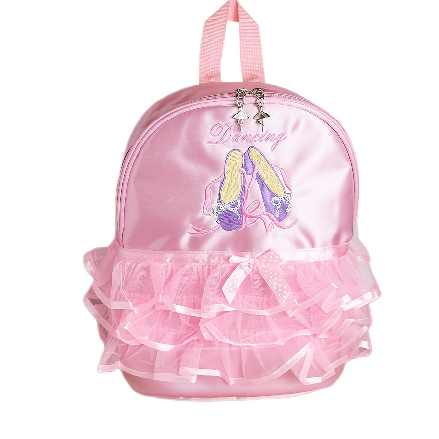 Chic Magenta Ballet Dance Backpack with | Baby's World Bangladesh