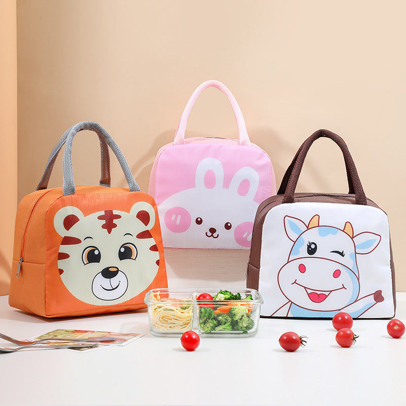 New Cartoon Lunch Box Portable Cooler Bag - Baby Bag - Baby's World