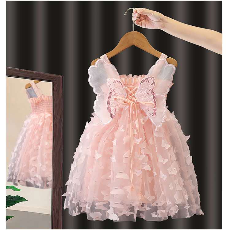 Fairy Butterfly Wings Dress Bangladesh | Kids Princess Party Dress