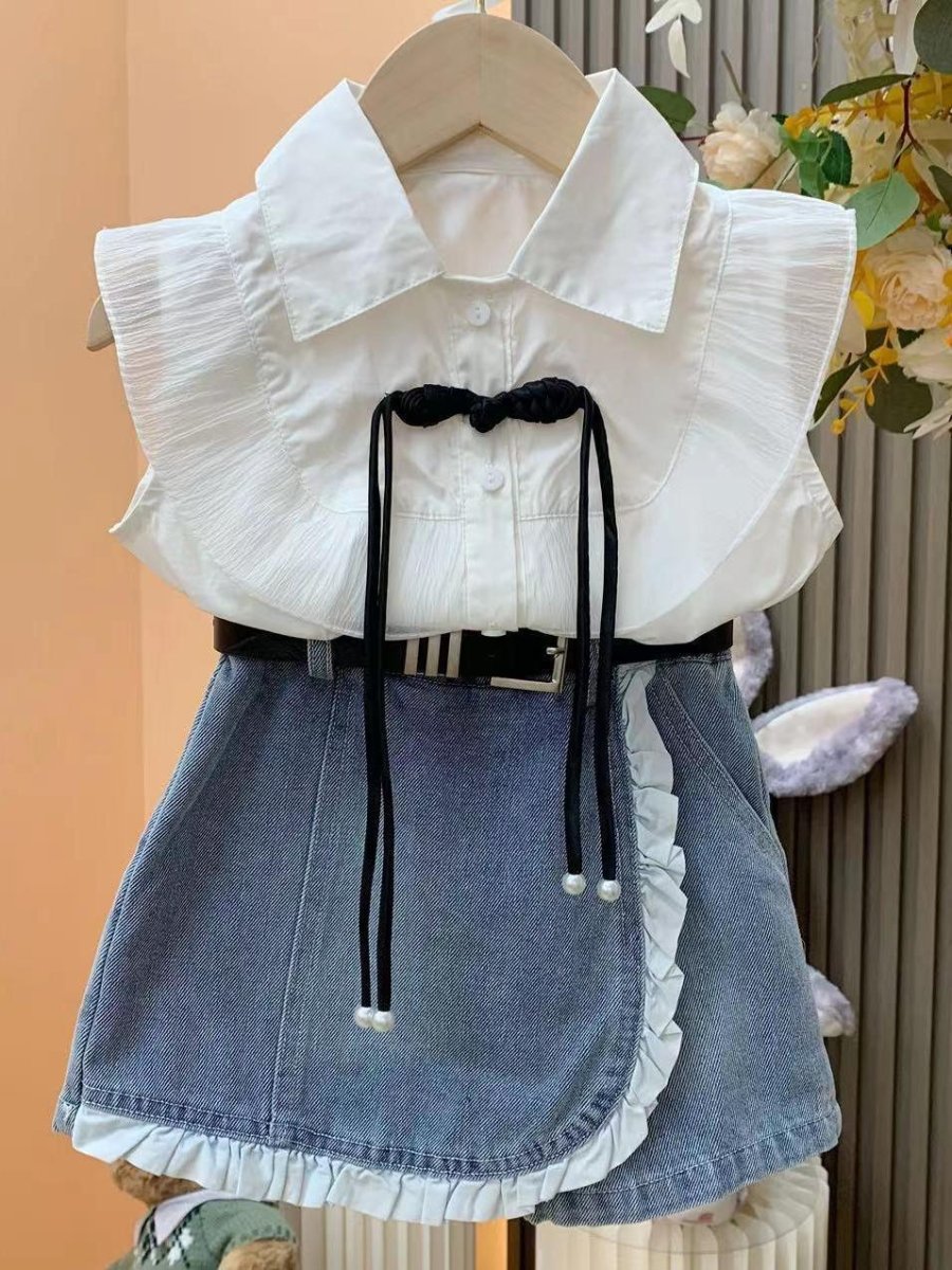 Girls Princess Style Suit Bangladesh | Summer Two Piece Kids Outfit
