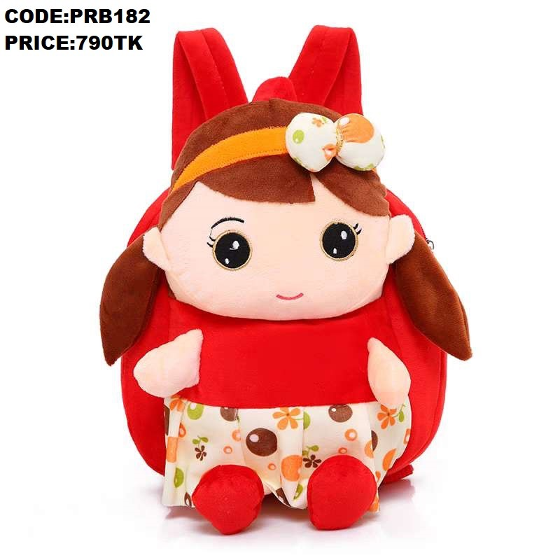 Cute doll children's backpack 3-5 years old | Baby's World Bangladesh