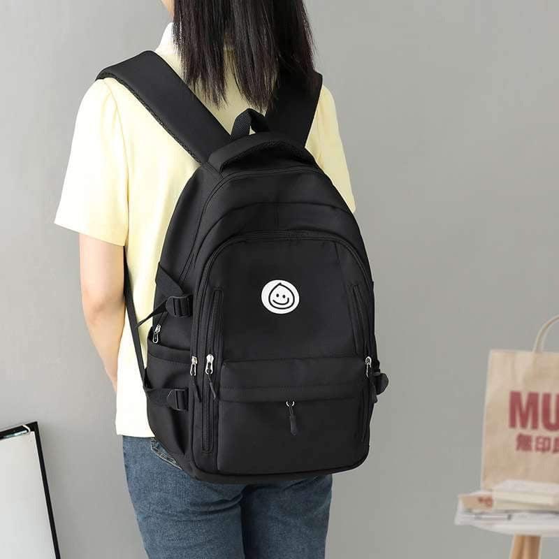 Students simple casual multi-layer school and college backpack waterproof - Baby's World