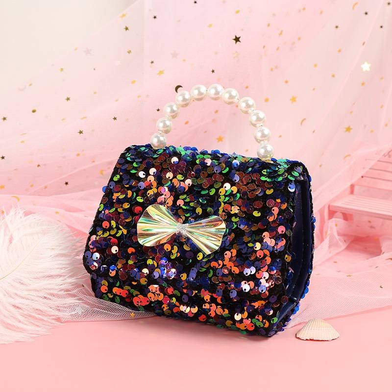 Little Girls Mini Sequin Purse - Baby's World