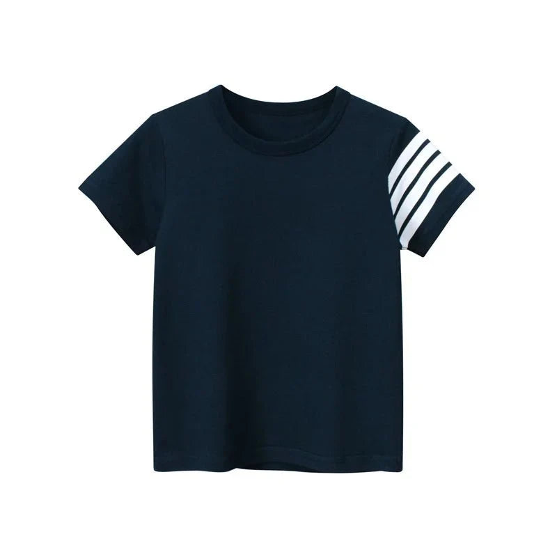 Jumping Meters Hot Selling Boys Girls Summer Baby T Shirts Short Sleeve Cartoon Cars  Toddler Tees Tops Boys Girls Clothing