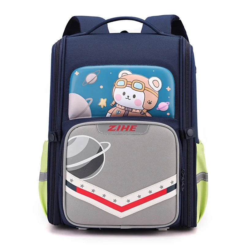 Kids Spine Protection Backpack Bangladesh | Cartoon School Bag | Baby's World