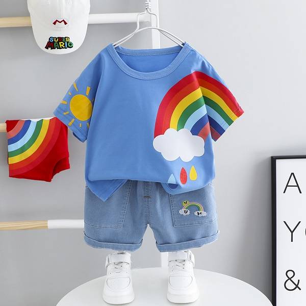 Baby Rainbow Dress Bangladesh | Original Imported Cute Baby Party Dress