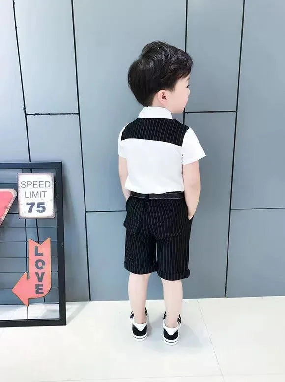 New Boy 2 pcs Clothing Set Kids Clothes Suits Children Clothes Sets Baby Outfits Summer - Mom & Kids