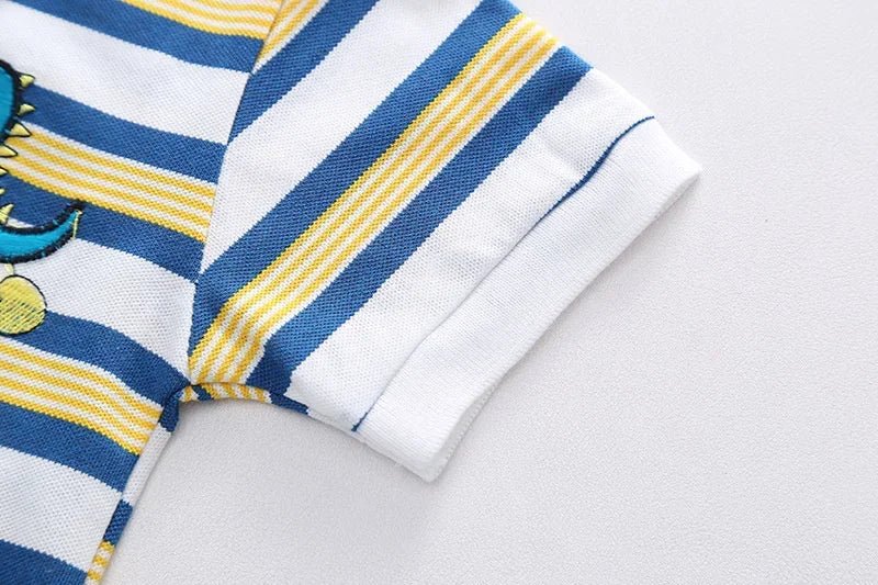 New Summer Baby Girls Clothes Suit Children Boys Striped T-Shirt Shorts 2Pcs/Sets Toddler Casual Cotton Costume Kids Tracksuits - Mom & Kids