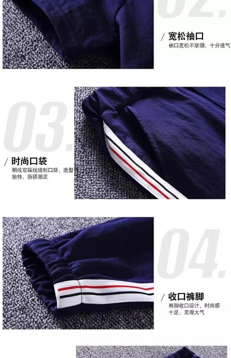 New Summer Boys Clothing Sets Children T-shirt Short Sleeve +Pants Set Two Pieces Set Kids Baby Boys Clothes 6 8 10 Years Old - Mom & Kids