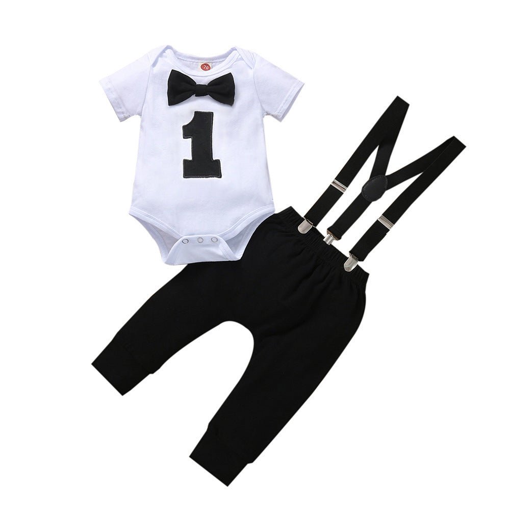 Removable Hood Blouse And Pants Men's Striped Hidden Hook